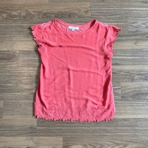 Loft Short Sleeve Blouse